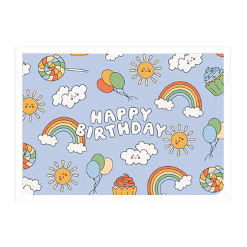 Honest Paper - 'Happy Birthday' Sunshine, Lollipops & Rainbows Card