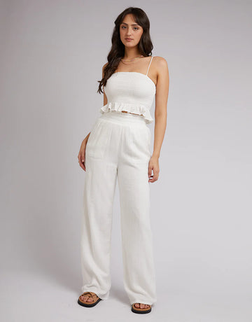 All About Eve - ROWIE PANT - VINTAGE WHITE