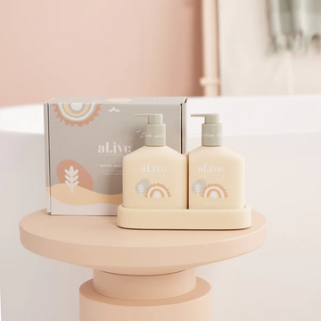 Al.ive Body - Baby Duo - Hair/Body Wash & Lotion - Gentle Pear