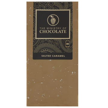 Ministry of Chocolate - Salted Caramel – 100g Milk Chocolate Bar