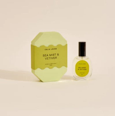Celia Loves - Room Spray - Sea Mist + Vetiver