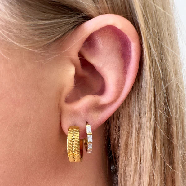 Ever Jewellery - Undefeated Hoop Earrings