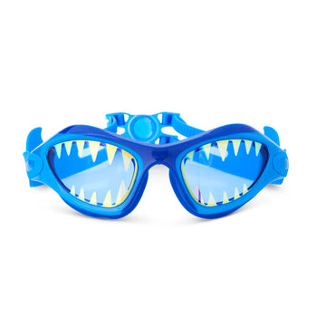 Bling2O - Megamouth RipTide Blue Swim Goggles