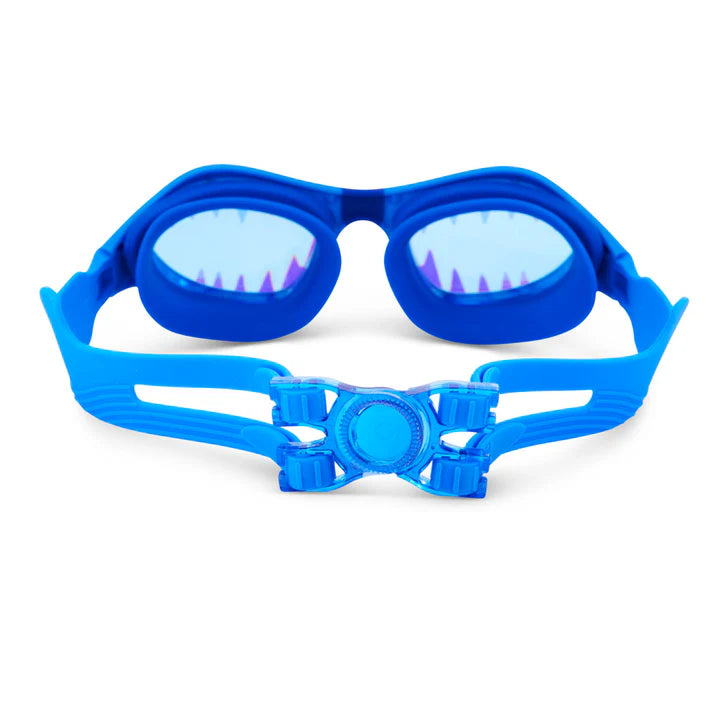 Bling2O - Megamouth RipTide Blue Swim Goggles