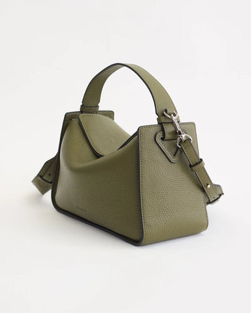 The Horse - Clementine bag - Olive Pebbled Leather