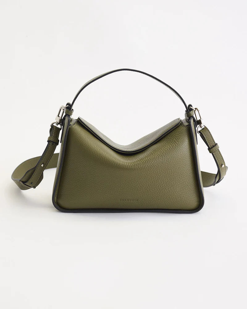 The Horse - Clementine bag - Olive Pebbled Leather
