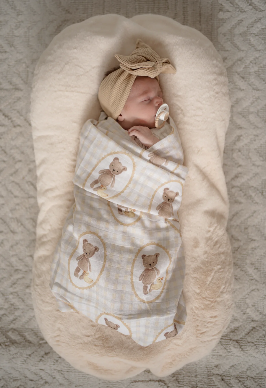 Pop Ya Tot - Ted & Duck Swaddle