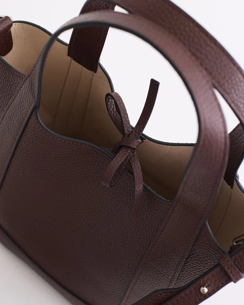 The Horse - The Alexie Tote - Coffee Pebbled Leather