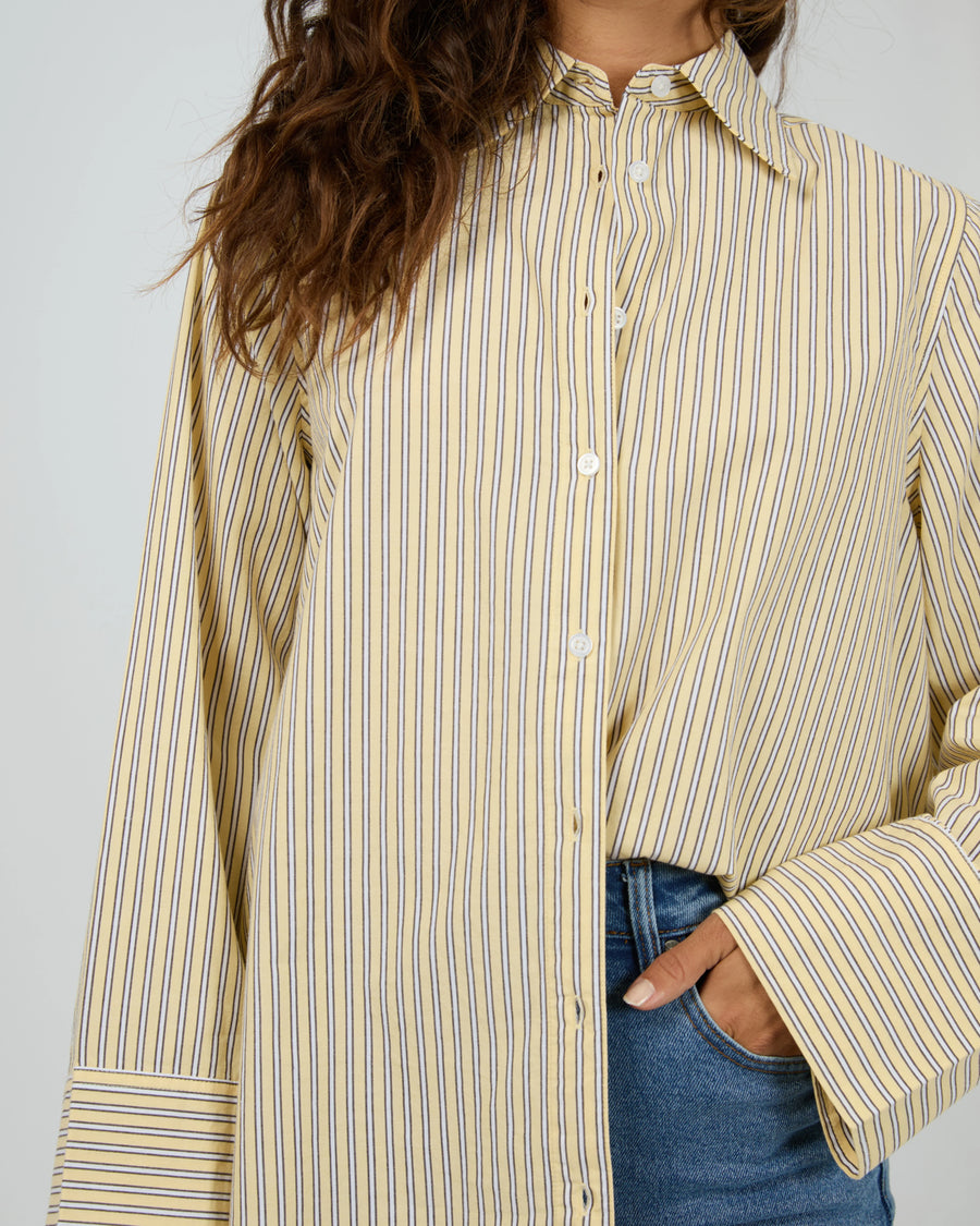 All About Eve - Nara Stripe Shirt - Yellow