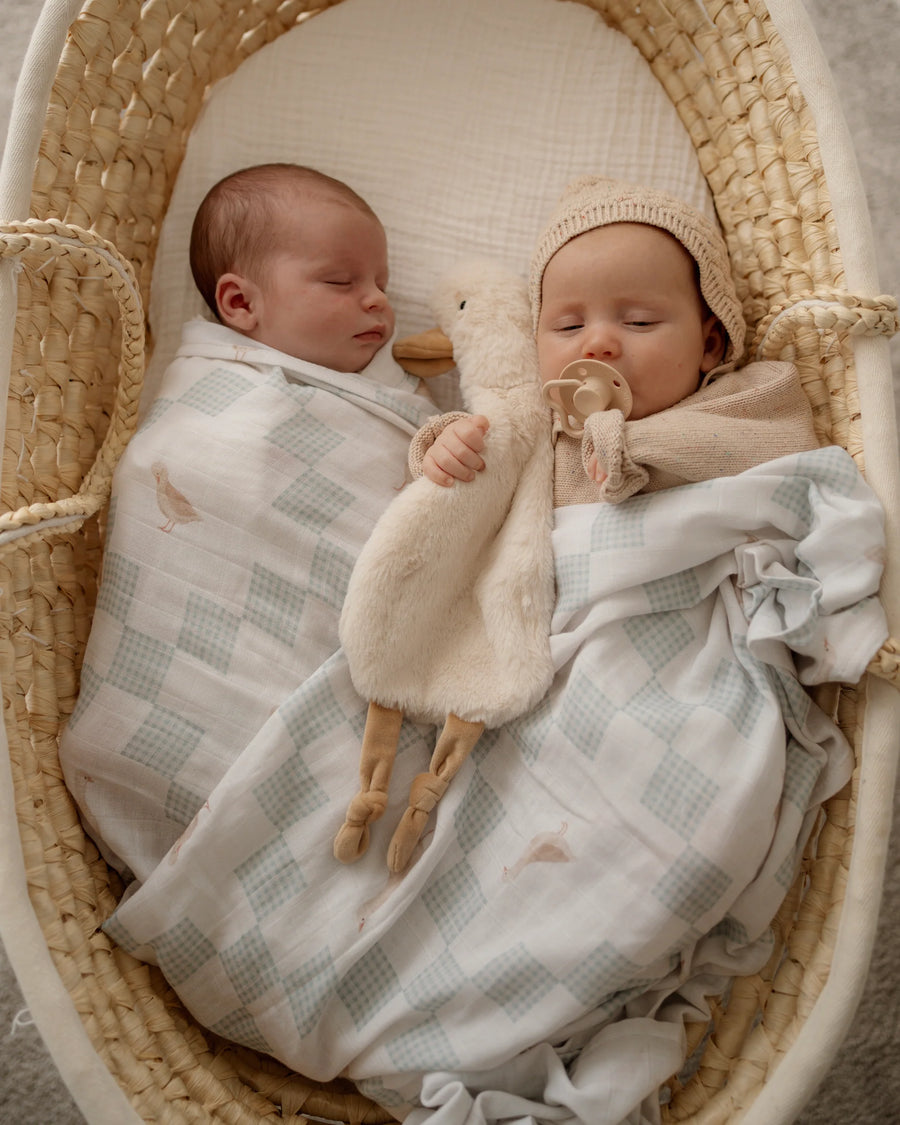 Pop Ya Tot - Goosey Gander Swaddle Wrap