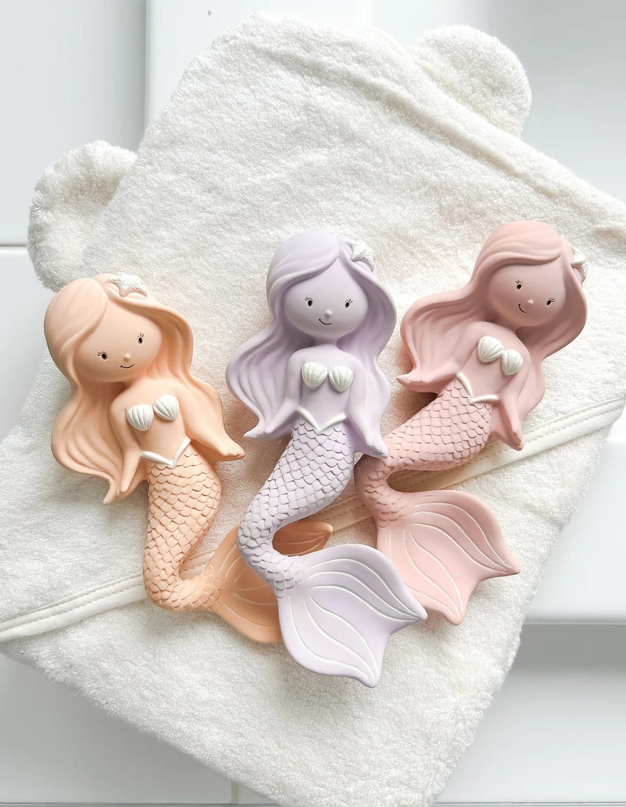 Winnie Parkes - Maeve the Mermaid Teether - Berry
