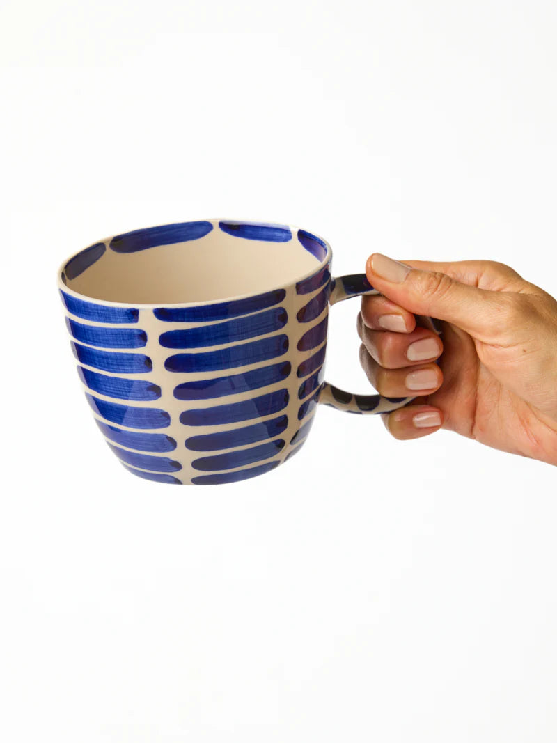 Jones & Co - CHINO MUG BOSS BLUE STRIPE