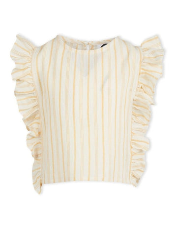 Eve Girl - Lemon Drop Top - Stripe - Kids Size 3-7