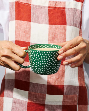 Jones & Co - Chino Mug Green Sprinkle