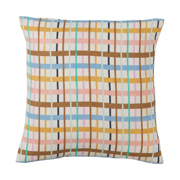 Sage & Clare - CADY CHECK LINEN EURO PILLOWCASE SET