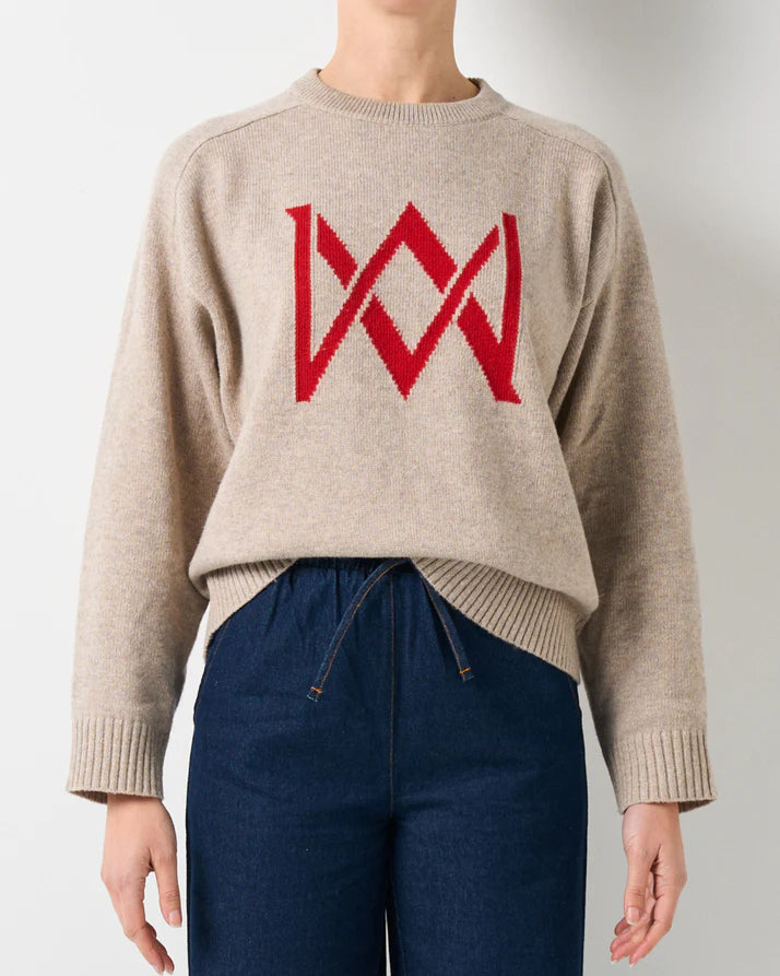 Walnut - Walnut Jumper - Oatmeal