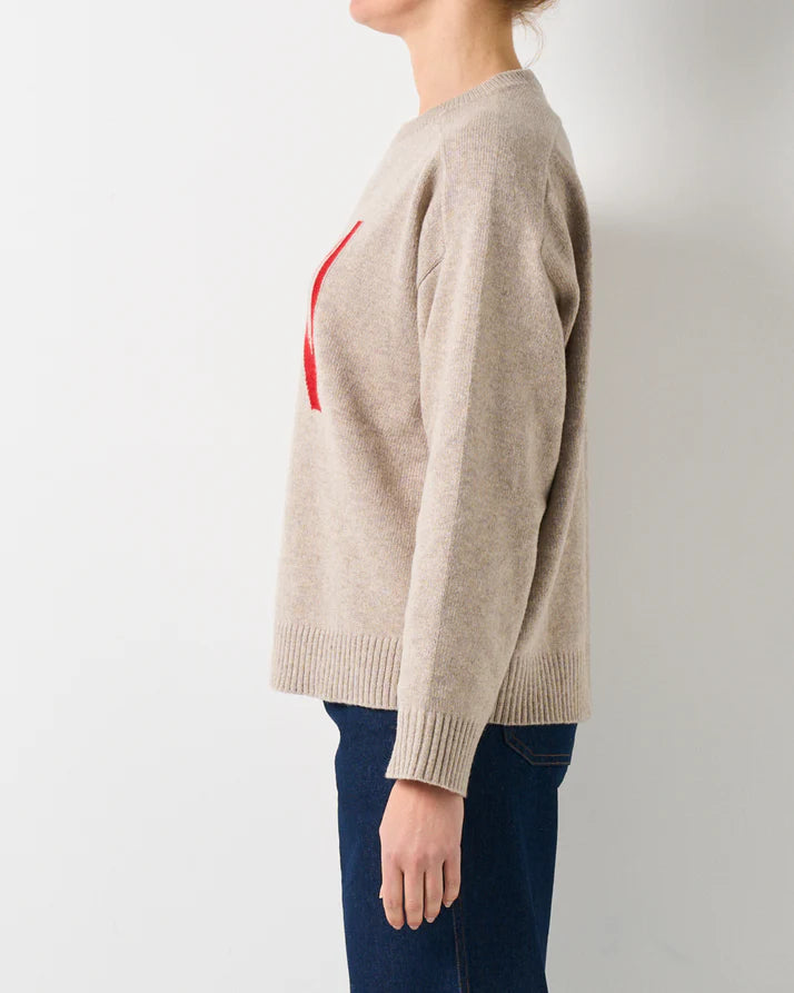 Walnut - Walnut Jumper - Oatmeal