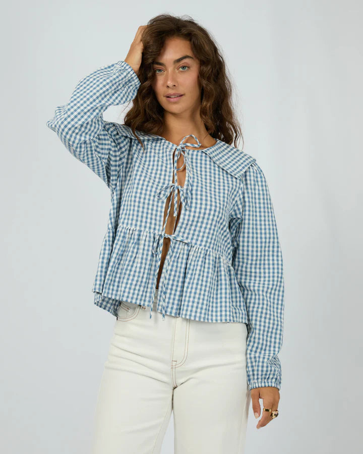 All About Eve - Micky Long Sleeve Top - Check