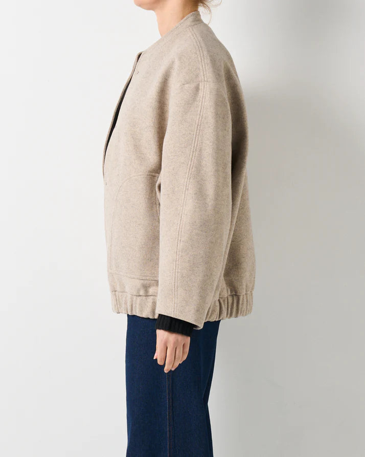 Walnut - Munich Jacket - Taupe