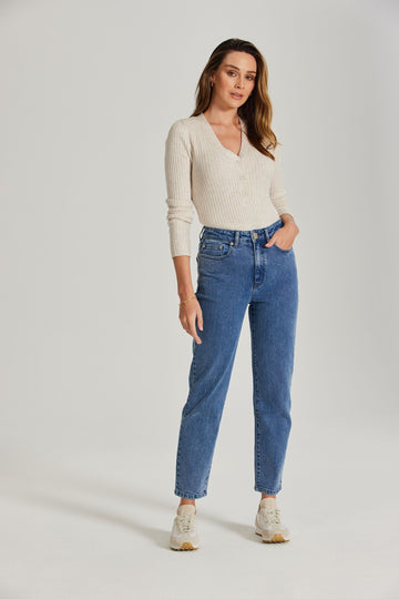 Ceres Life - Core Straight Jean - Indigo Blue