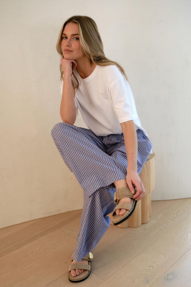 Ceres Life - Stevie Slouchy Tee - White