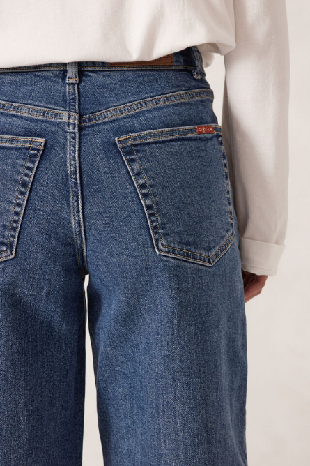 Ceres Life - Evie Wide Leg Jean - Fresh Indigo