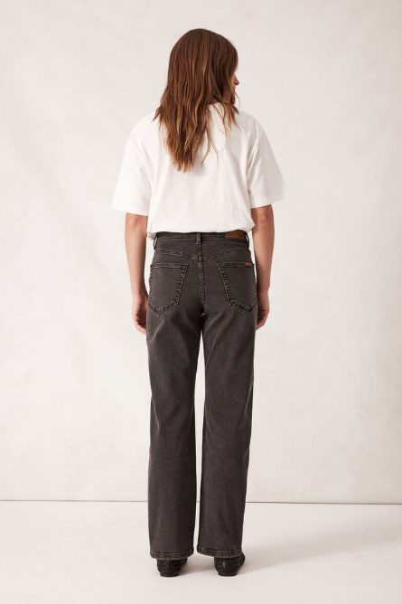 Ceres Life - Blake Straight Leg Jean - Washed Black