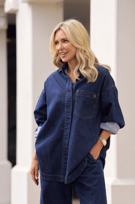 Ceres Life - Jacqui Felgate Long Sleeve Denim Shirt