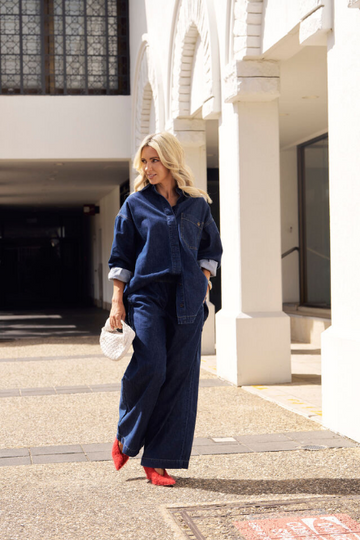 Ceres Life - Jacqui Felgate Long Sleeve Denim Shirt