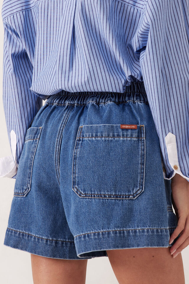 Ceres Life - Weekender Short - Fresh Indigo