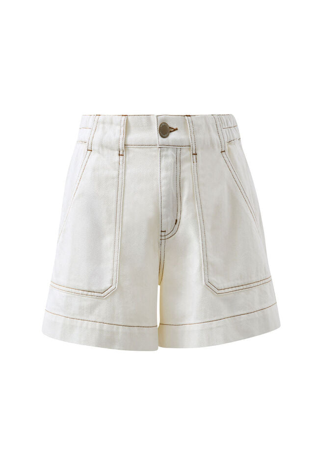 Ceres Life - Weekender Short - Fresh Ecru