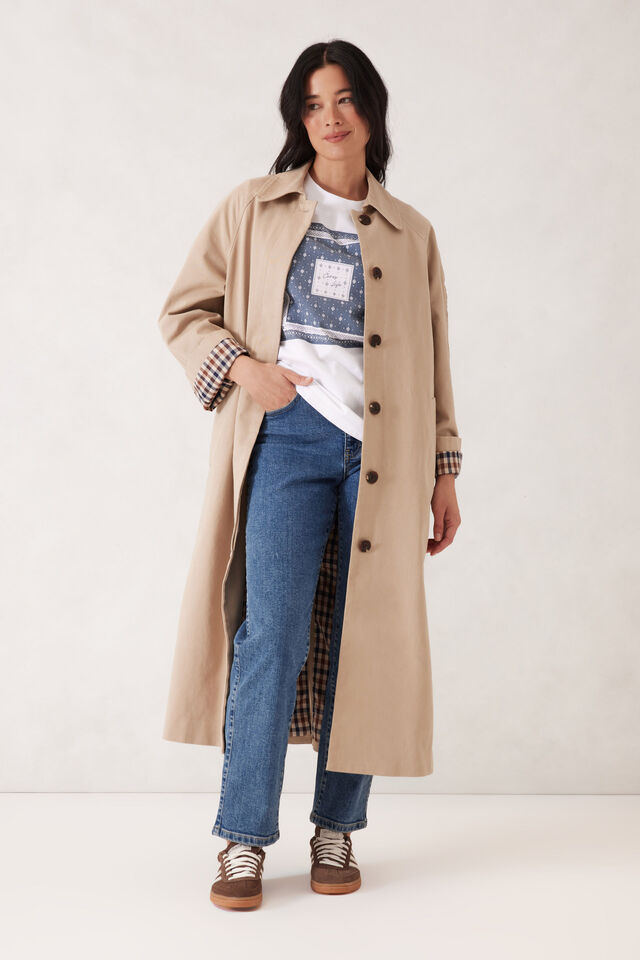 Ceres Life - Spring Coat - Sand