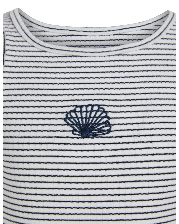 Eve Girl - Zoe Frill Tank - Stripe - Kids Size 3-7