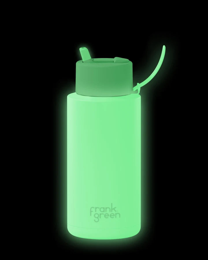 Frank Green - Ceramic Reusable Bottle - Star Glow - 34oz