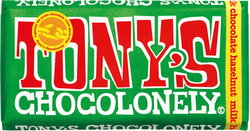 Tony's Chocolonely - Milk Hazelnut - 180g