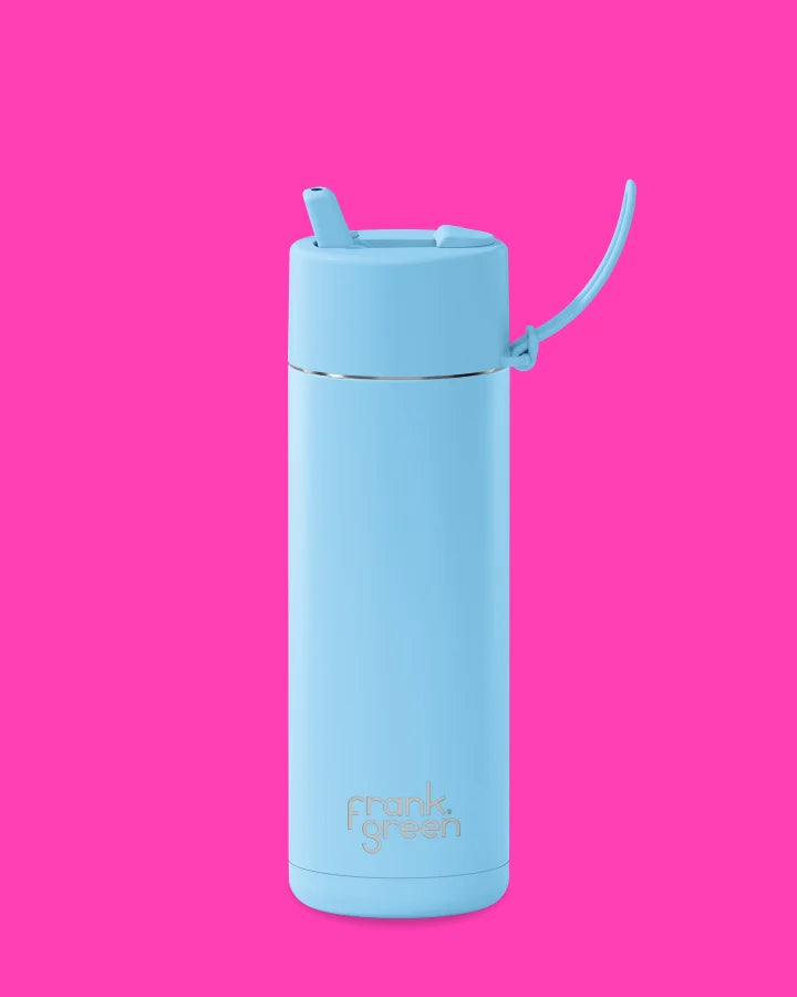Frank Green - Ceramic Reusable Bottle - Sky Blue - 20oz