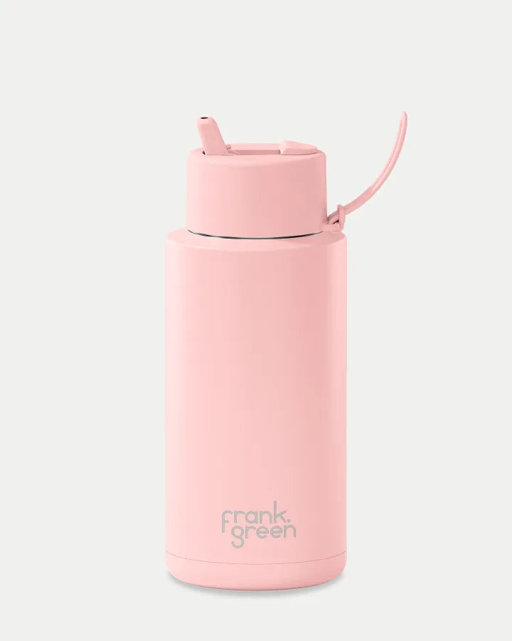 Frank Green - Ceramic Reusable Bottle - Blushed - 34oz