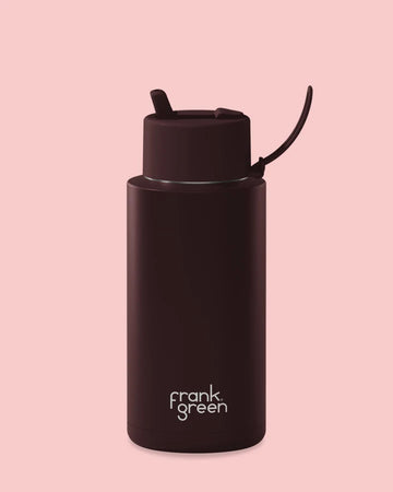 Frank Green - Ceramic Reusable Bottle - Chocolate - 34oz