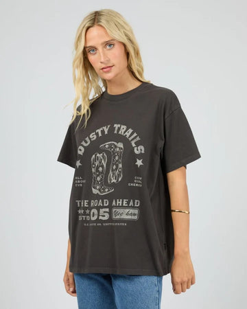 All About Eve - Dusty Trails Relaxed Tee - Black