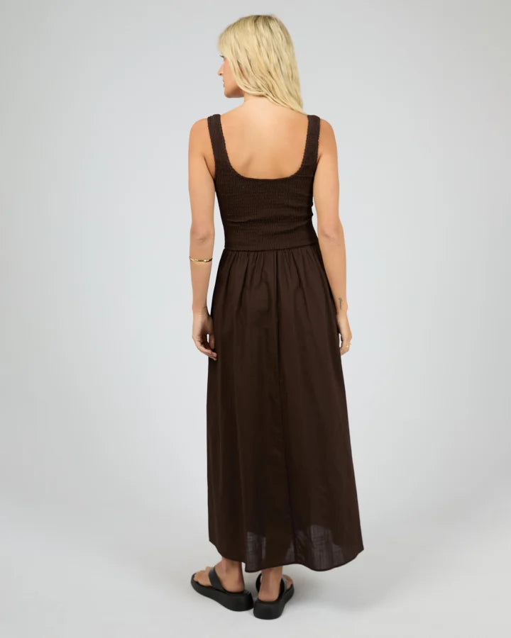 All About Eve - Essential Maxi Dress - Brown