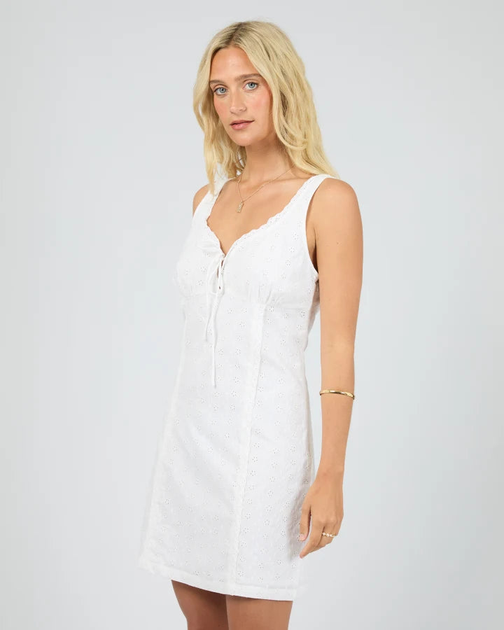 All About Eve - Winslet Mini Dress - White