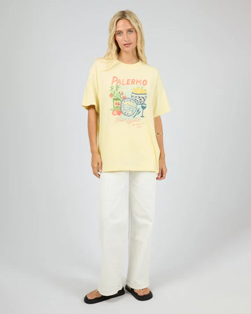 All About Eve - Palermo Relaxed Tee - Yellow