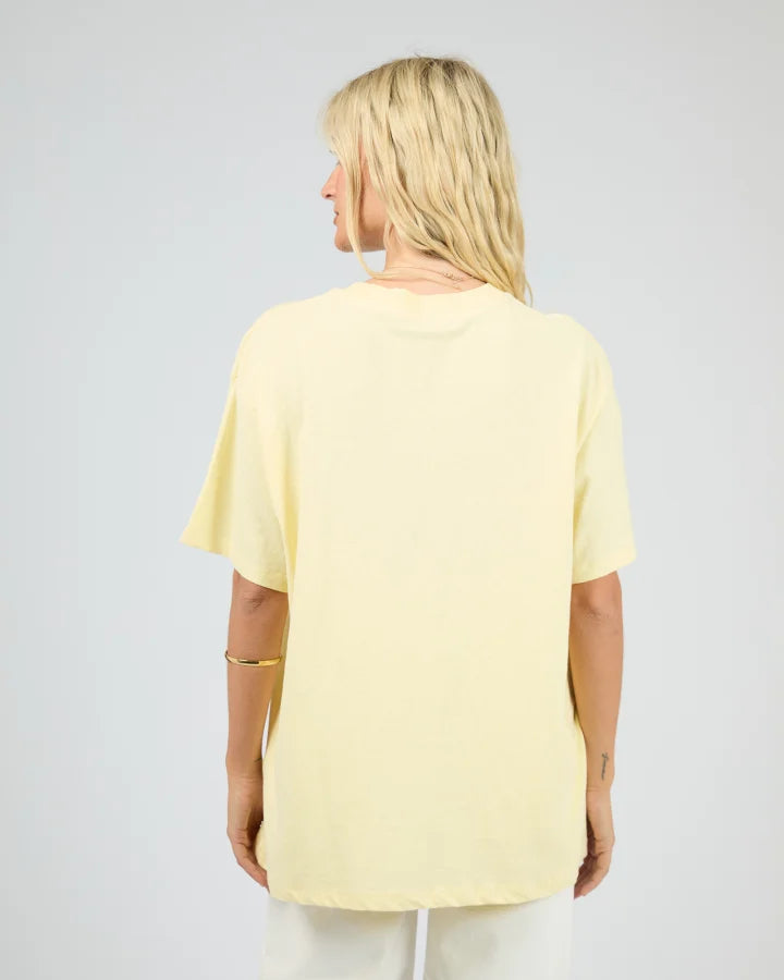 All About Eve - Palermo Relaxed Tee - Yellow