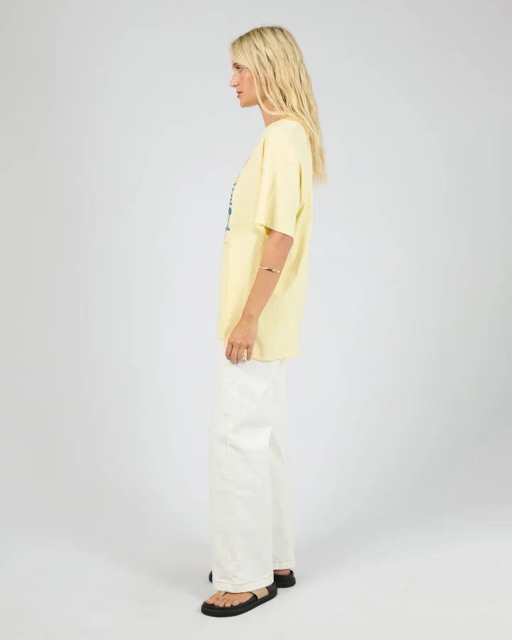 All About Eve - Palermo Relaxed Tee - Yellow