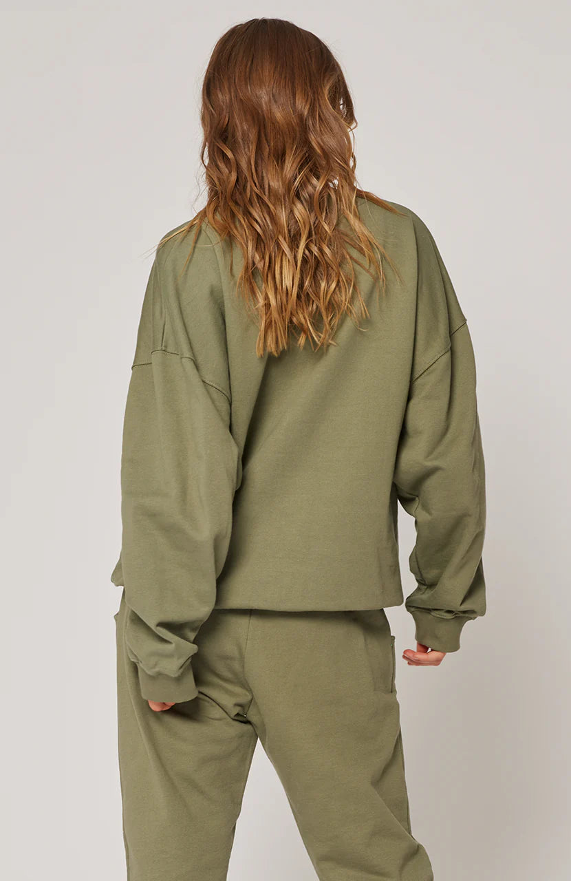 Cartel & Willow - NINA SWEATER - KHAKI