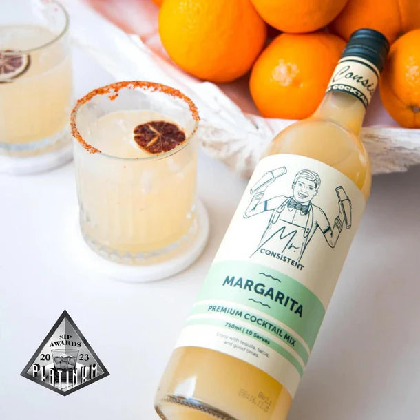 Mr Consistent - LOCAL PICK UP ONLY  - MARGARITA COCKTAIL MIXER - 10 SERVES