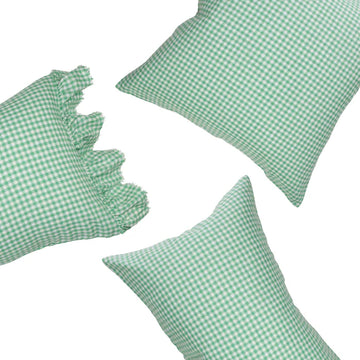 Society of Wanderers - Fresco Gingham Pillowcase Set - Standard