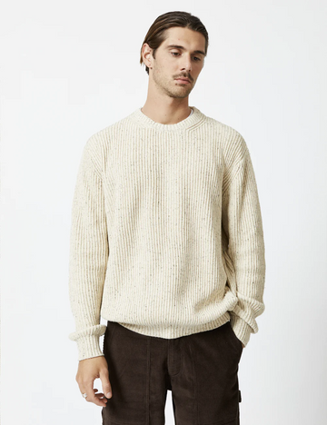 Mr Simple - Fisher Chunky Organic Knit - Oatmeal