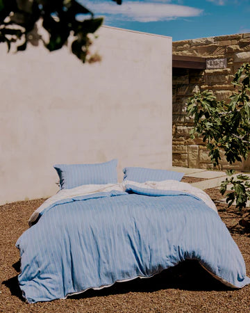 Hommey - Quilt Cover - Cloud / Capri - Super King