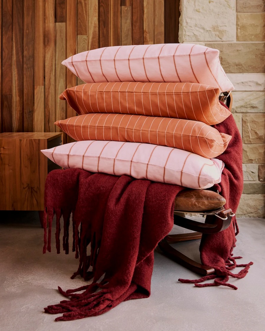 Hommey - Pillowcase Pair - Sienna